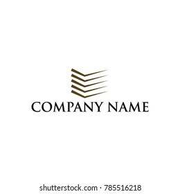 Abstract building logo concept vector