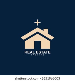 Abstract Building Logo Design for Real Estate and Construction Companies, Professional Logo Template for Engineering Brands

