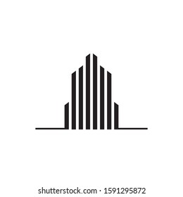 Abstract building logo template vector icon design