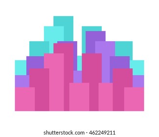 abstract building skyscraper cityscape architecture construction image vector
