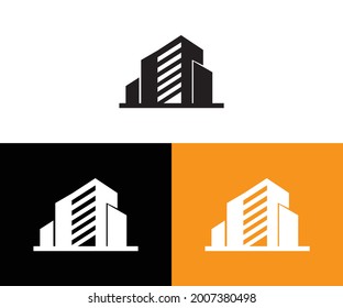 abstract building, usable for real estate logo company
