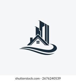 Abstraktes Vektor-Logo-Design 