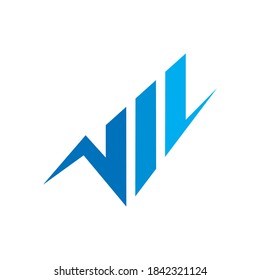 Vector de construcción abstracto, logotipo inmobiliario