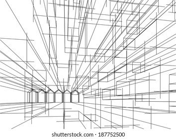 abstract buildings