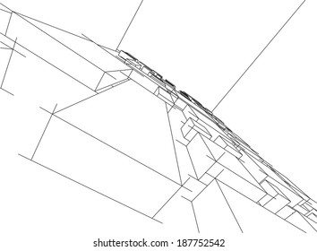 abstract buildings