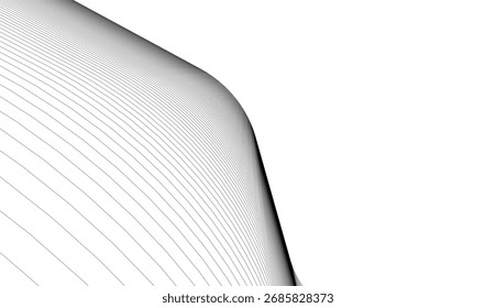 Edificios Abstractas, dibujo arquitectónico 3D 