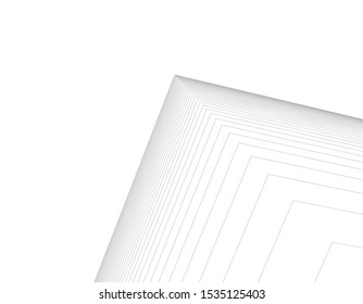 abstract buildings, architectural drawing 3d