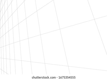 abstract buildings, architectural drawing 3d