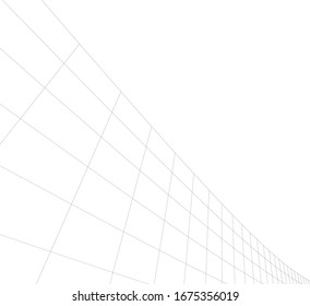 abstract buildings, architectural drawing 3d