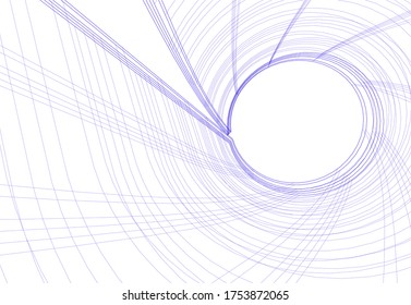 abstract buildings, architectural drawing 3d
