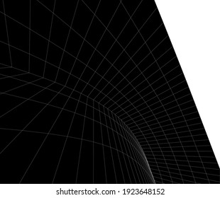 abstract buildings architectural drawing 3d