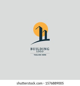 Abstract Buildings Logo. Real Estate Logo. Apartment Logo. Creative House Logo. 