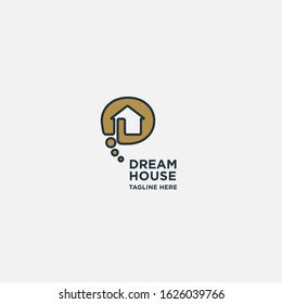 Abstract Buildings Logo. Real Estate Logo. Apartment Logo. Architecture, Resort and Creative House Logo. 