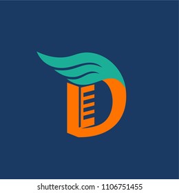 Abstract builging logo vector estate