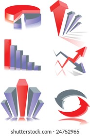 Abstract Buisness Icons