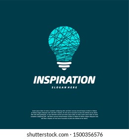 Abstract Bulb Logo designs vector