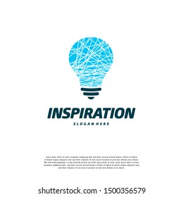 Abstract Bulb Logo designs vector