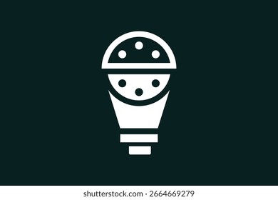Plantilla de diseño de Vector de logotipo de bombilla Abstractas