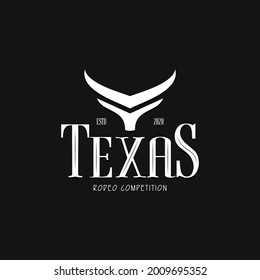 abstract bull head logo vector illustration