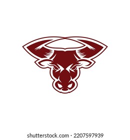 abstract bull logo vector illustrations design icon logo template