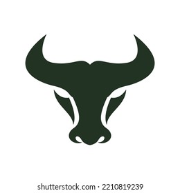 abstract bull logo vector illustrations design icon logo template