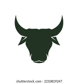 abstract bull logo vector illustrations design icon logo template
