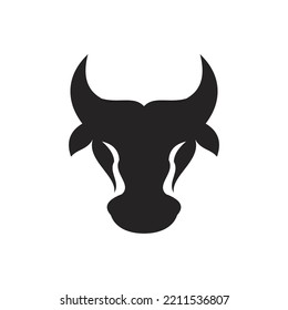 abstract bull logo vector illustrations design icon logo template