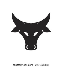 abstract bull logo vector illustrations design icon logo template