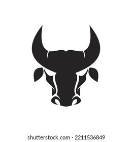 abstract bull logo vector illustrations design icon logo template