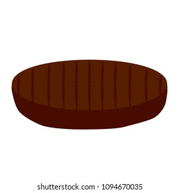 abstract burger object