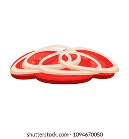 abstract burger object