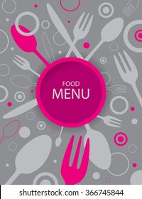 Abstract Burger Restaurant Poster (Vector Art)