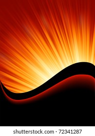 Abstract burst card Template. EPS 8 vector file included