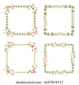 Ícone de intermitência abstrata. Arte vetorial multicolor. Forma radial dinâmica. Exibição de fundo branco. EPS 10.