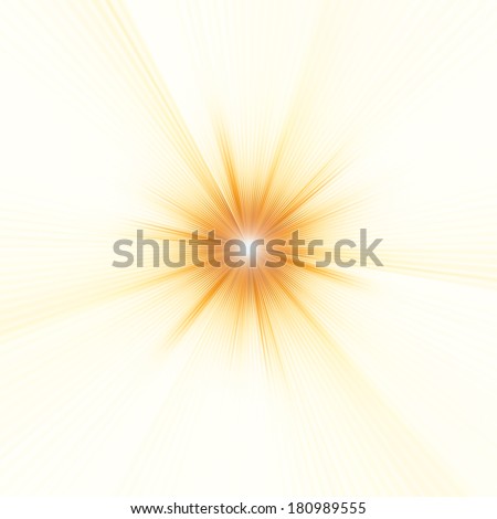 Abstract burst on white, easy edit. EPS 10 vector file included