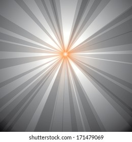 Abstract burst vector illustration.
