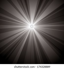 Abstract burst vector illustration.