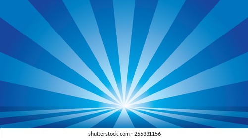 Abstract burst vector illustration.