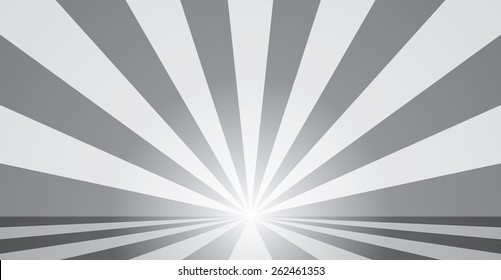 Abstract burst vector illustration.