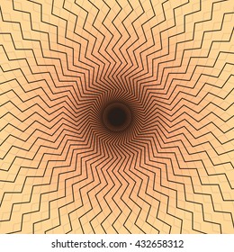 Abstract burst vector illustration.