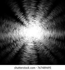 Abstract bursting, spiky shape. Shining star, vector illustration.