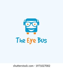 abstract bus logo. child icon