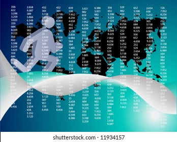 Abstract business