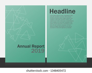 Abstract Business Annual report brochure flyer design template vector,Leaflet cover presentation, book cover templates.