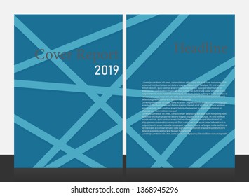 Abstract Business Annual report brochure flyer design template vector,Leaflet cover presentation, book cover templates.