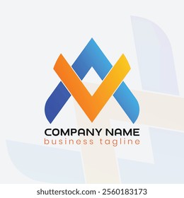 Abstract business arrow up logo icon or Letter A Professional logo for all kinds of business and Arrows Corporate Invest Business Logo vector.