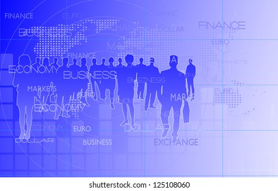 abstract business background