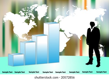 Abstract business background
