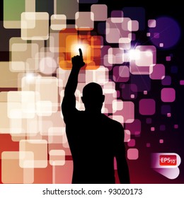 Abstract Business Background