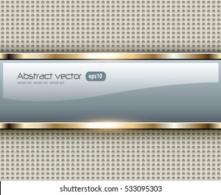 Abstract business background, 3d glossy vector illustration.